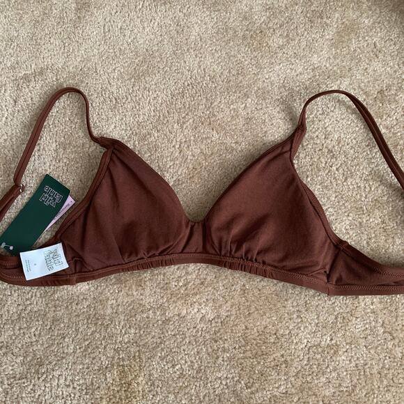 Wild Fable Women/Teens Triangle Bikini Top Size Small NWT s - Picture 2 of 5